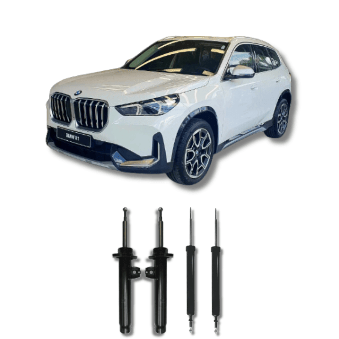 Kit de Amortecedores Dianteiros e Traseiros BMW X1 2010 Até 2022 - Remanufaturado - Felipe Moura Auto Peças