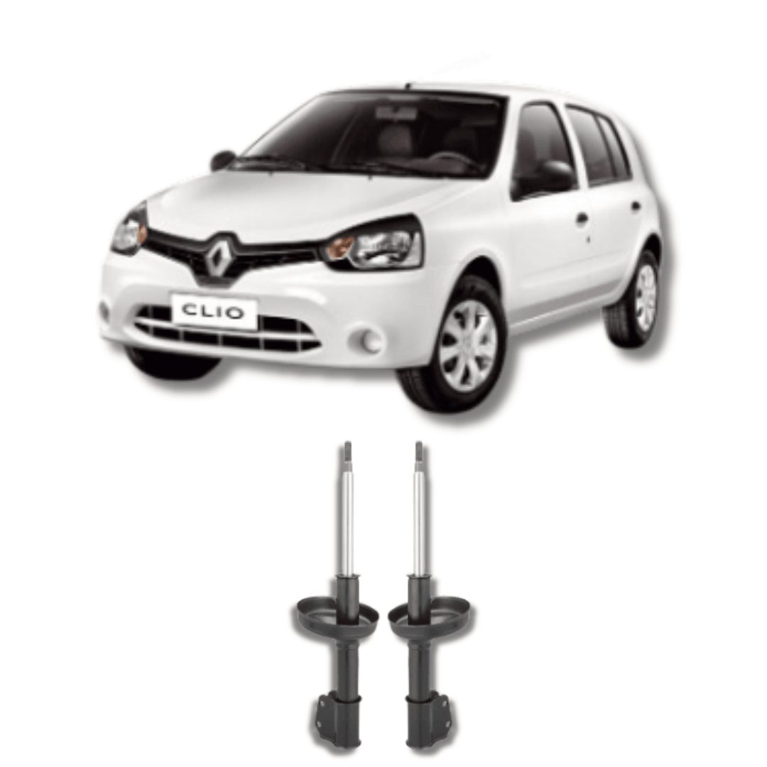 Amortecedor Dianteiro Renault Clio Pé Inclinado 2013 Até 2016 - Remanufaturado - Felipe Moura Auto Peças