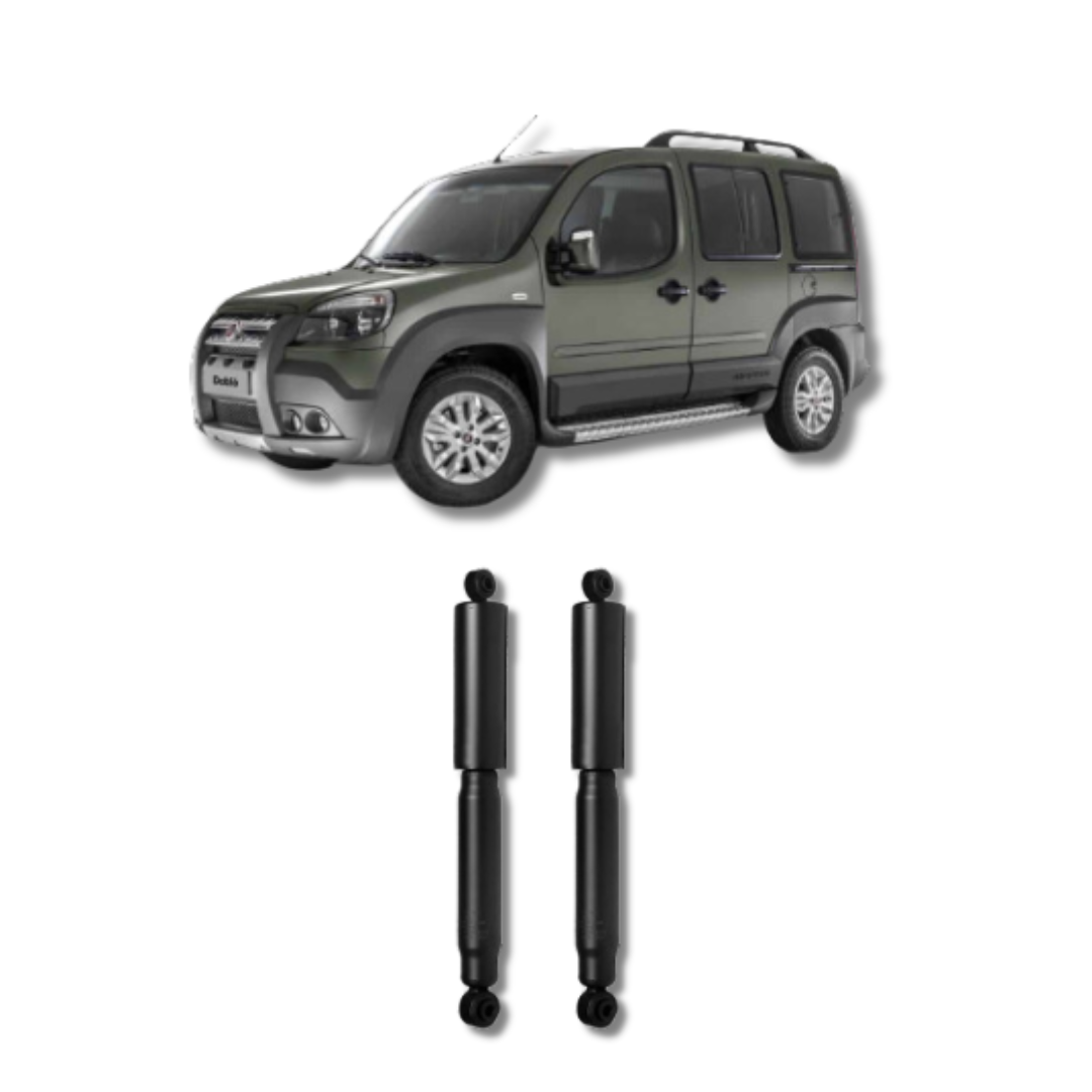 Amortecedor Traseiro Fiat Doblò Adventure 2003 Até 2019 - Remanufaturado