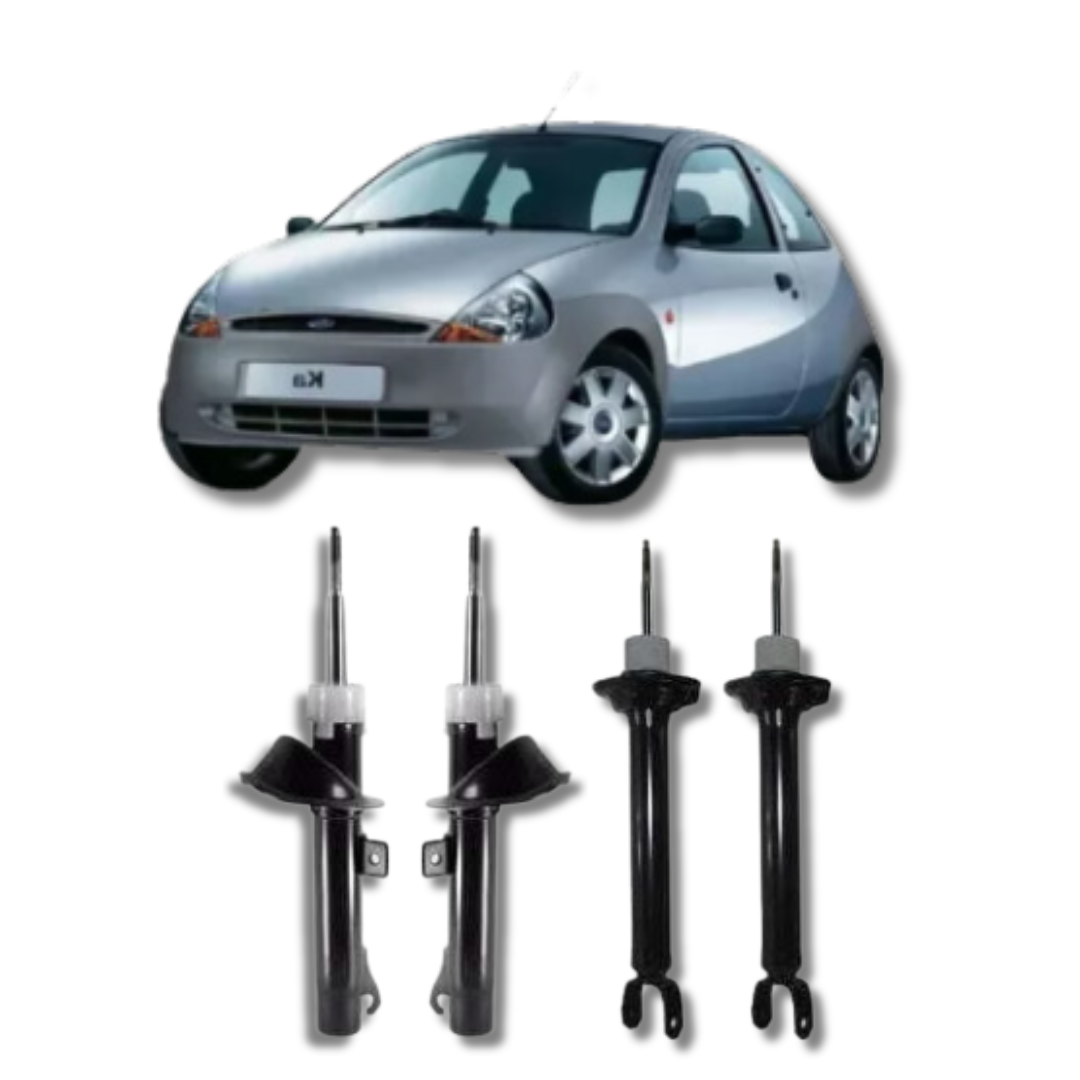 Kit Amortecedores Dianteiros e Traseiros Ford Ka 2011 Até 2013 - Remanufaturado