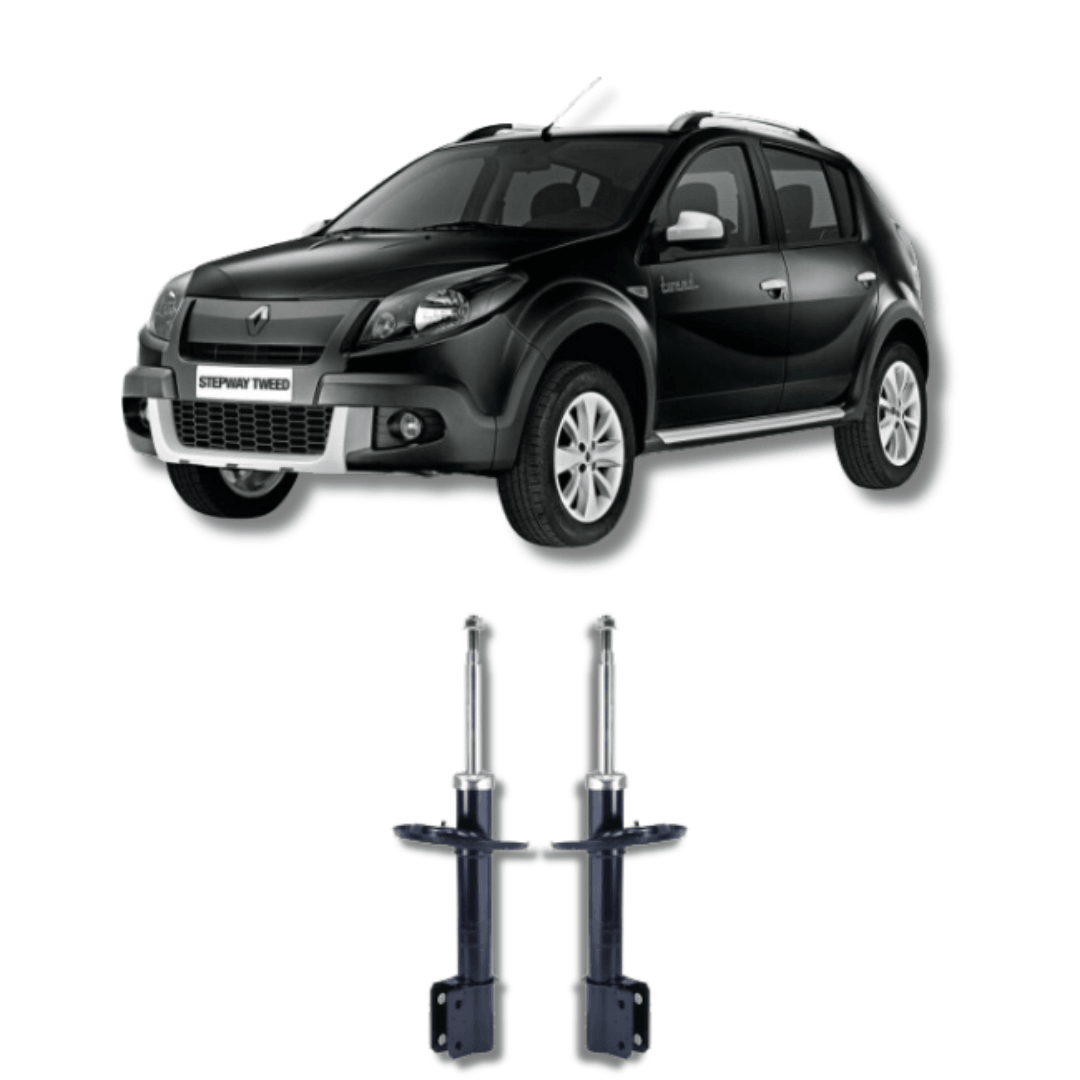 Amortecedores Dianteiros Logan/Sandero Stepway 2014 Até 2019 - Remanufaturado - Felipe Moura Auto Peças