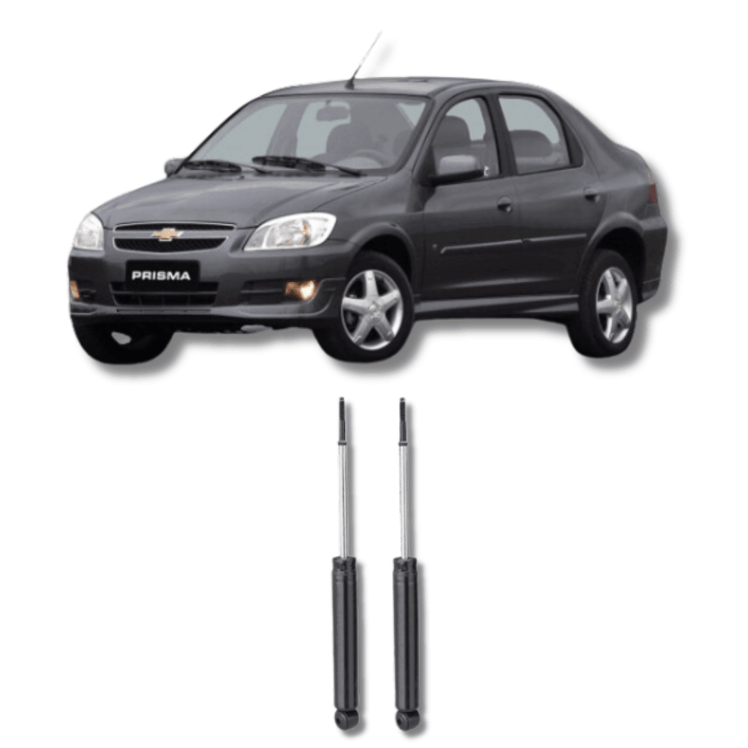 Amortecedor Traseiro Prisma 2006 Até 2012 - Remanufaturado - Felipe Moura Auto Peças