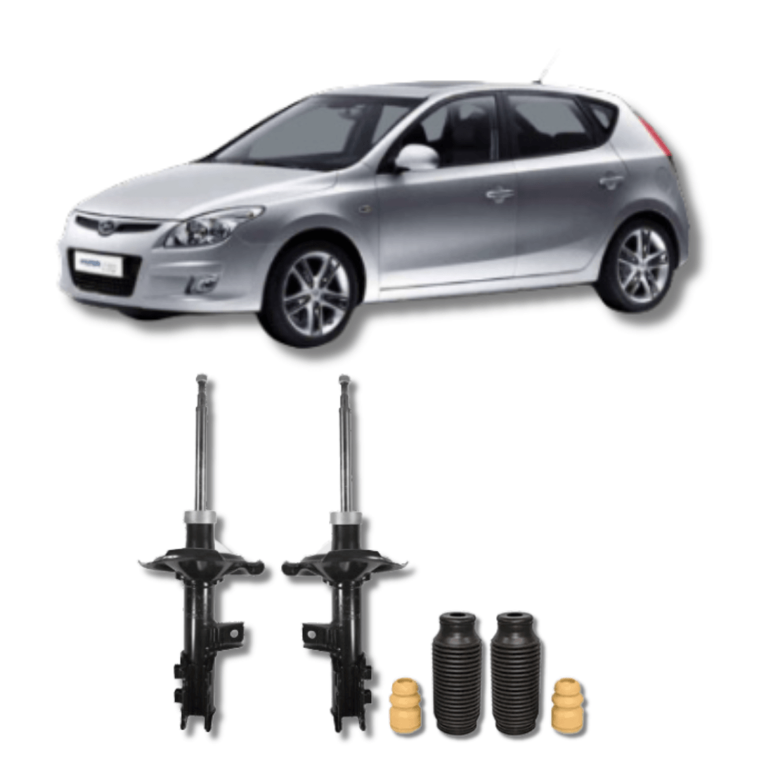 Amortecedores Dianteiros com Kits de Batentes e Guarda-Pó Hyundai Ix30/Kia Cerato 2006 Até 2017 - Remanufaturado - Felipe Moura Auto Peças