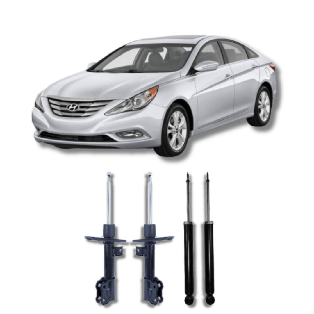 Kit Amortecedores Dianteiros e Traseiros Hyundai Sonata 1985 Até 2019 - Remanufaturado - Felipe Moura Auto Peças