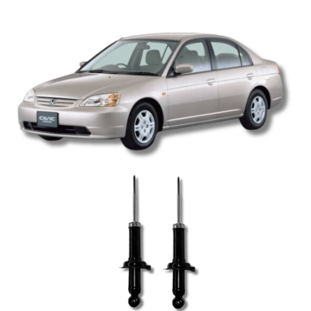 Amortecedores Traseiros Honda Civic 2001 Até 2005 - Remanufaturado - Felipe Moura Auto Peças