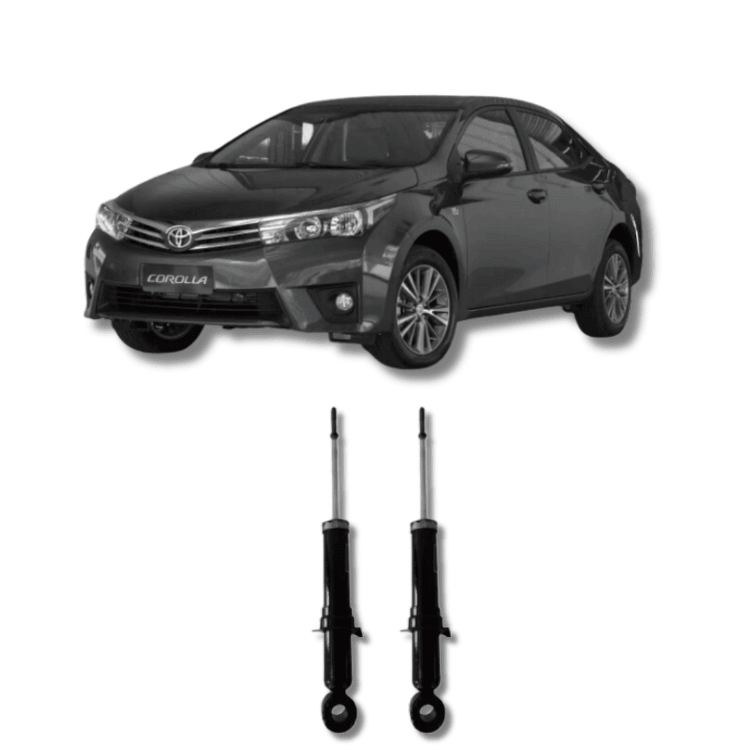 Amortecedor Traseiro Toyota Corolla Altis 2015 Até 2020 - Remanufaturado - Felipe Moura Auto Peças