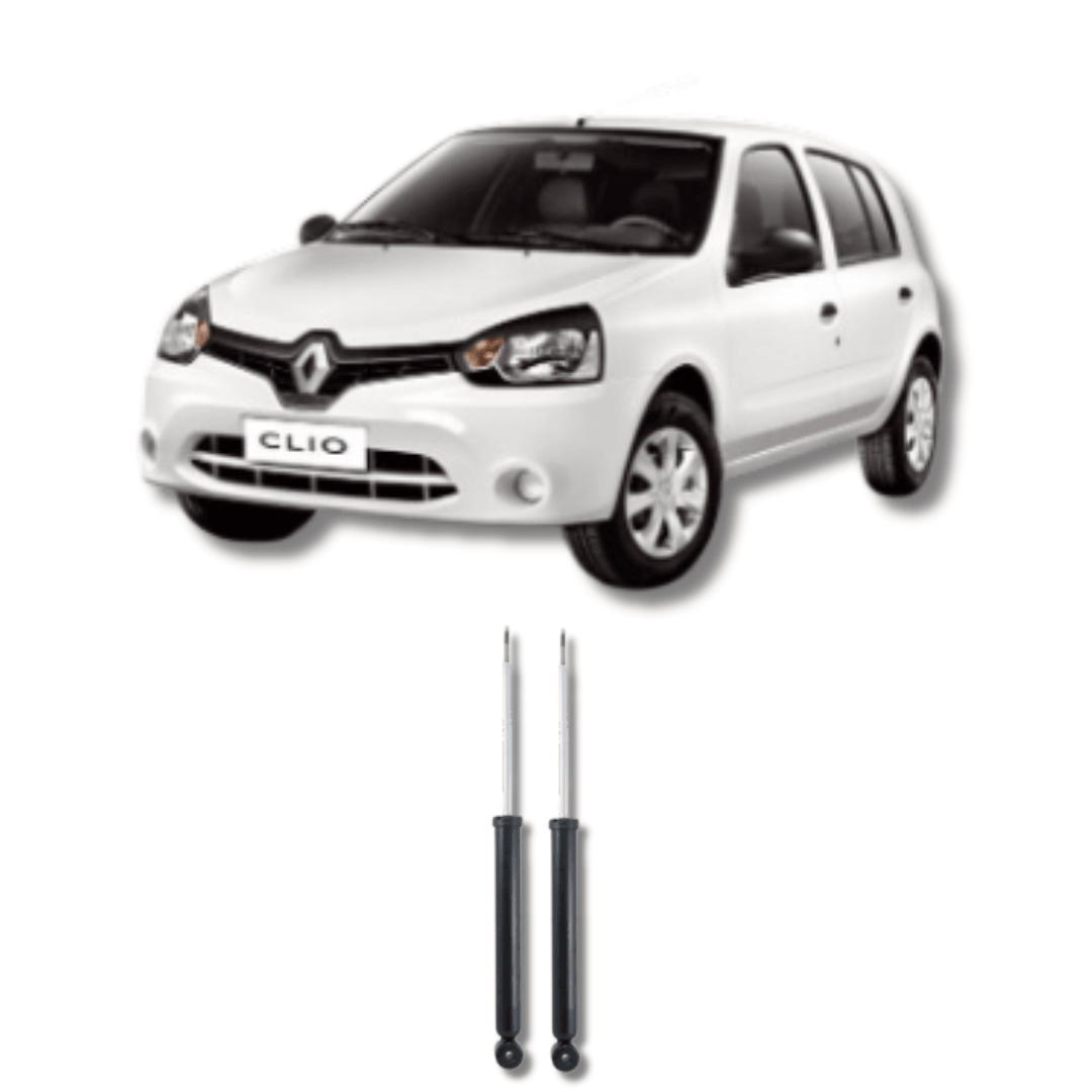 Amortecedor Traseiro Renault Clio Pé Inclinado 2013 Até 2016 - Remanufaturado - Felipe Moura Auto Peças