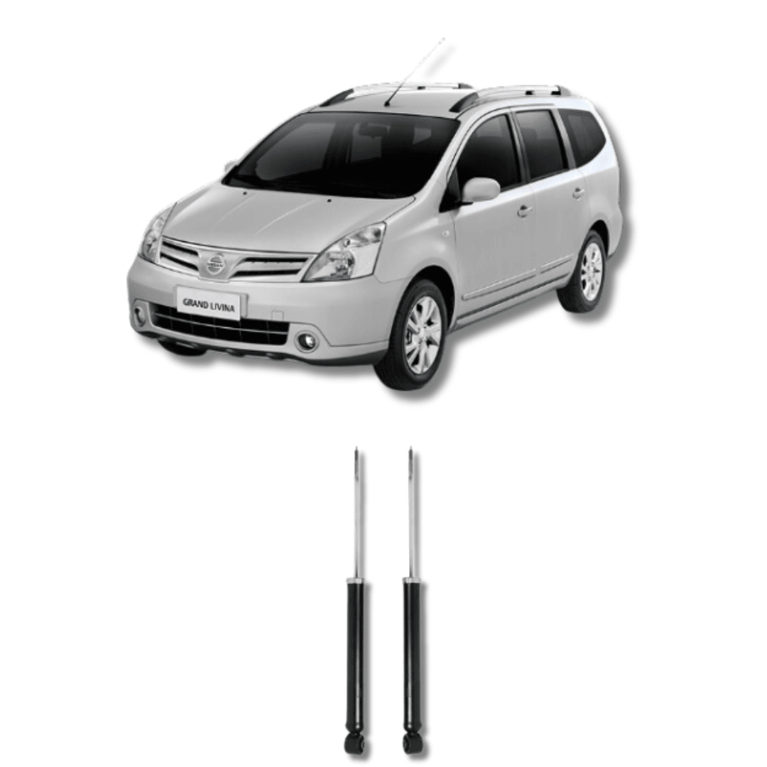 Amortecedor Traseiro Nissan Livina 2006 Até 2015 - Remanufaturado - Felipe Moura Auto Peças