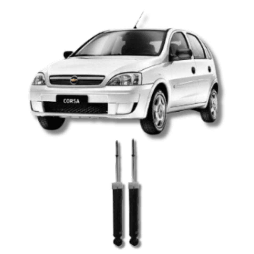 Amortecedor Traseiro Corsa Joy / Moderno 2006 Até 2014 - Remanufaturado - Felipe Moura Auto Peças