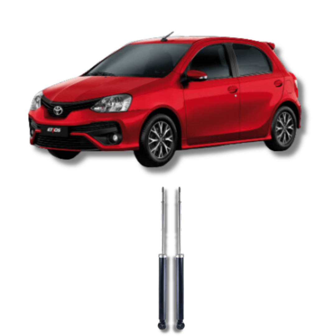 Amortecedores Traseiros Toyota Etios 2012 Até 2021 - Remanufaturado - Felipe Moura Auto Peças