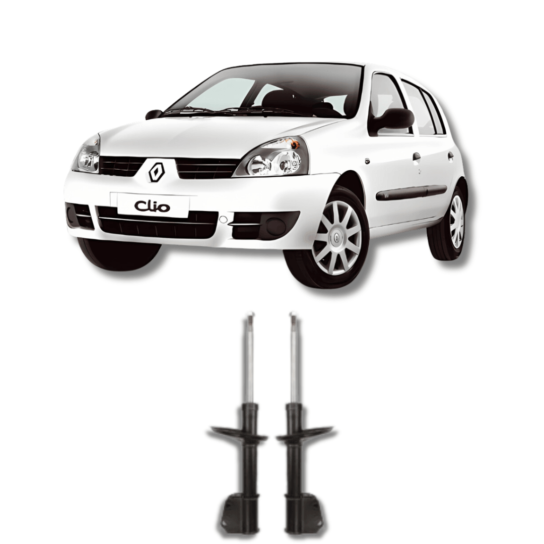 Amortecedor Dianteiro Renault Clio/Sandero Pé Inclinado 2011 Até 2012 - Remanufaturado - Felipe Moura Auto Peças