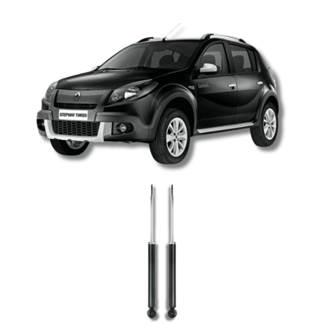 Amortecedores Traseiros Logan/Sandero Stepway 2014 Até 2019 - Remanufaturado - Felipe Moura Auto Peças