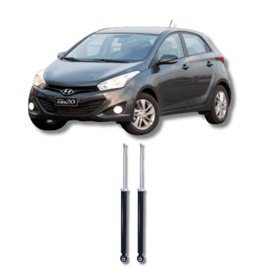Amortecedor Traseiro Hyundai HB20 2012 Até 2019 - Remanufaturado - Felipe Moura Auto Peças