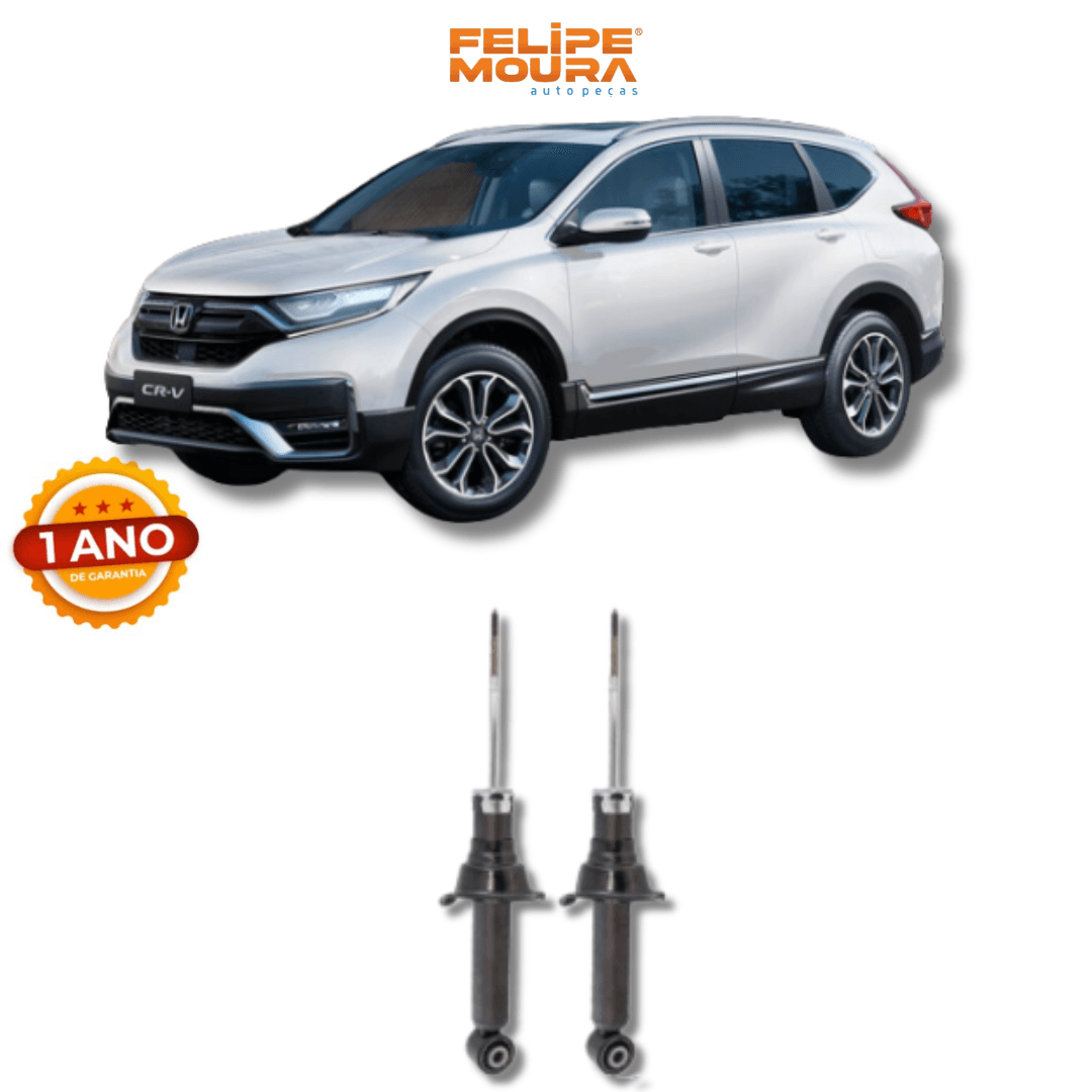 Amortecedor Traseiro Honda CR-V 1999 Até 2018 - Remanufaturado - Felipe Moura Auto Peças