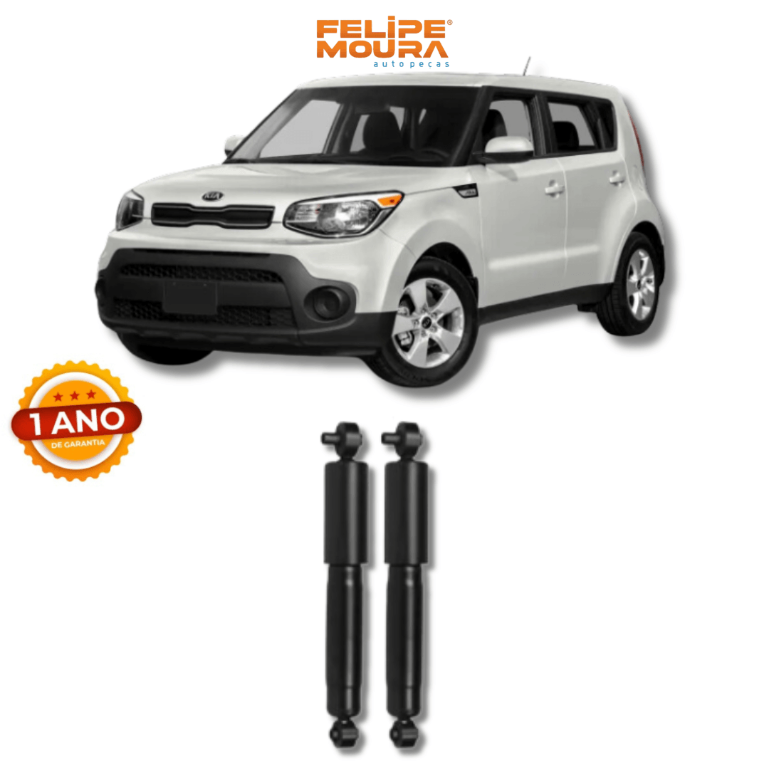 Amortecedor Traseiro Kia Soul 2008 Até 2020 - Remanufaturado - Felipe Moura Auto Peças