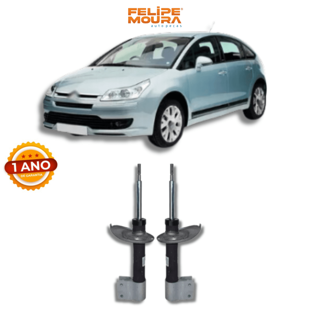 Amortecedor Dianteiro Citroën C4 2008 até 2020 - Remanufaturado - Felipe Moura Auto Peças