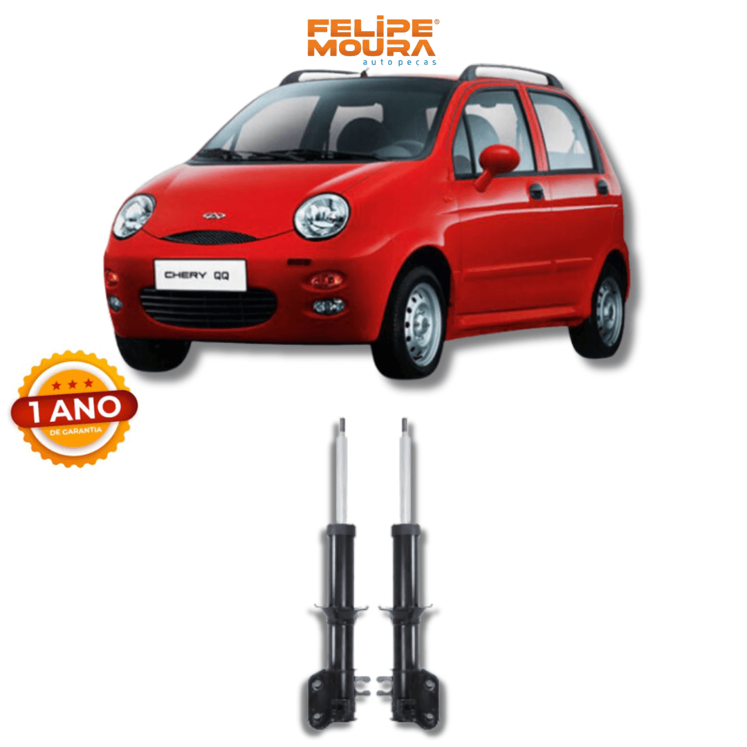 Amortecedor Dianteiro Cherry QQ 2011 Até 2024 - Remanufaturado - Felipe Moura Auto Peças