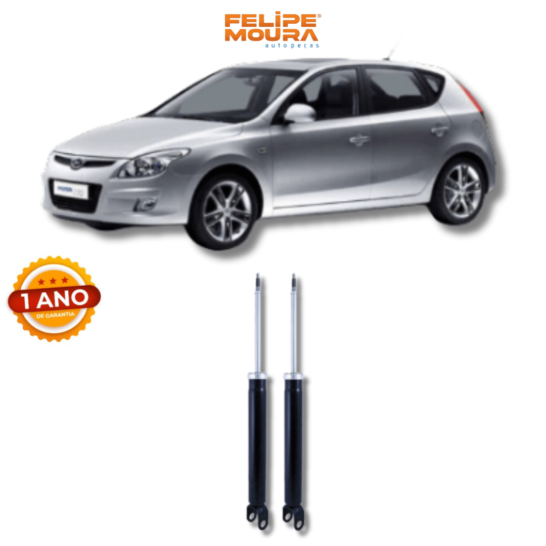 Amortecedores Traseiros Hyundai Ix30/Kia Cerato 2006 Até 2017 - Remanufaturado - Felipe Moura Auto Peças