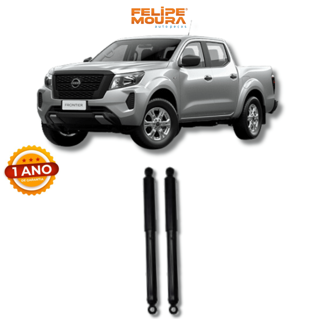 Amortecedor Traseiro Nissan Frontier 2002 Até 2016 - Remanufaturado - Felipe Moura Auto Peças