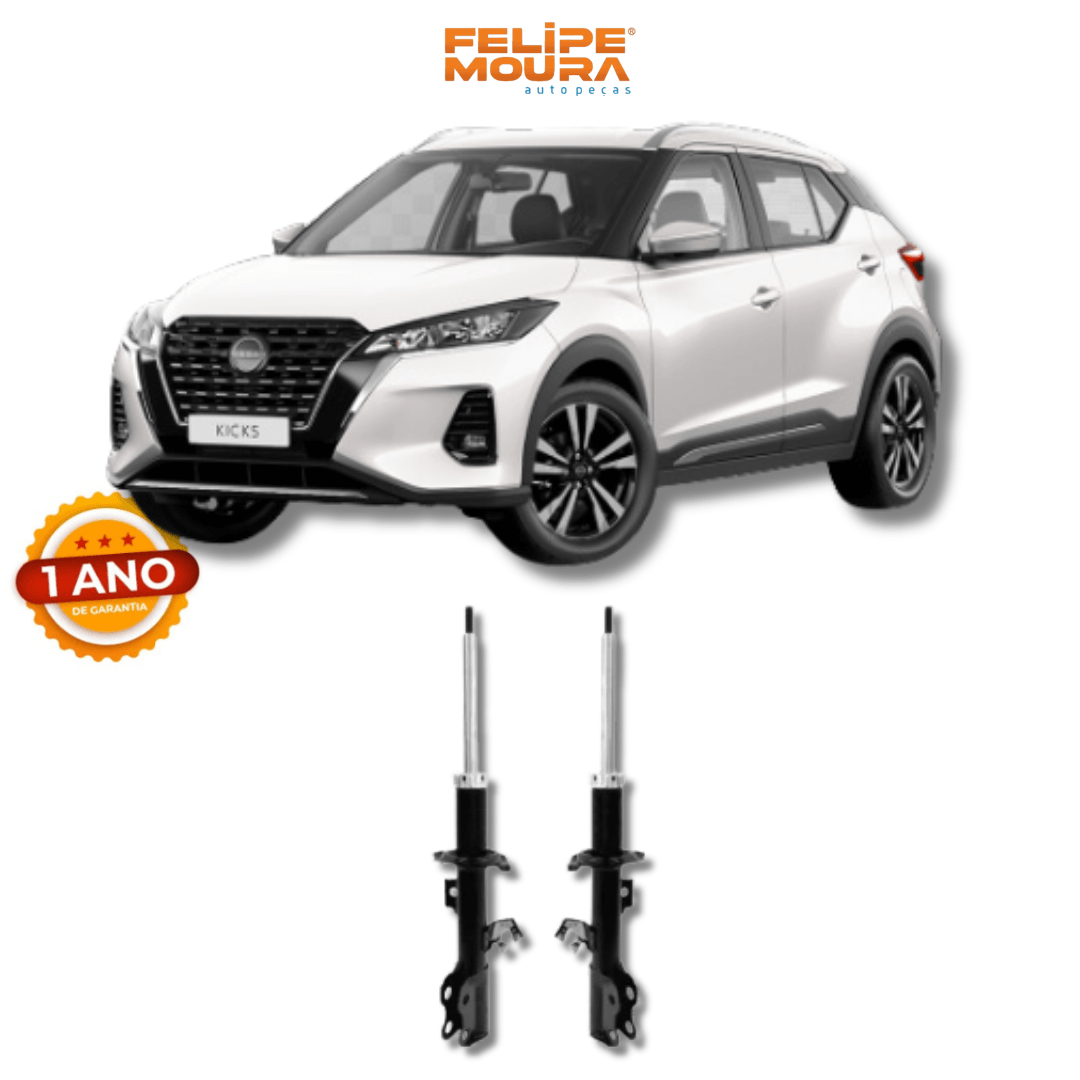 Amortecedor Dianteiro Nissan Kicks 2016 Até 2021 - Remanufaturado - Felipe Moura Auto Peças