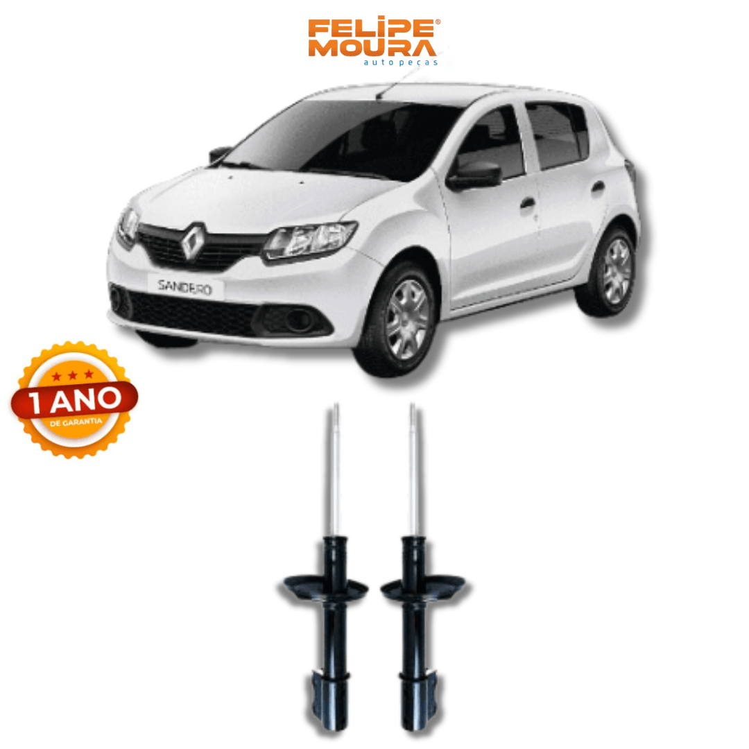 Amortecedor Dianteiro Logan/Sandero 2007 Até 2013 - Remanufaturado - Felipe Moura Auto Peças
