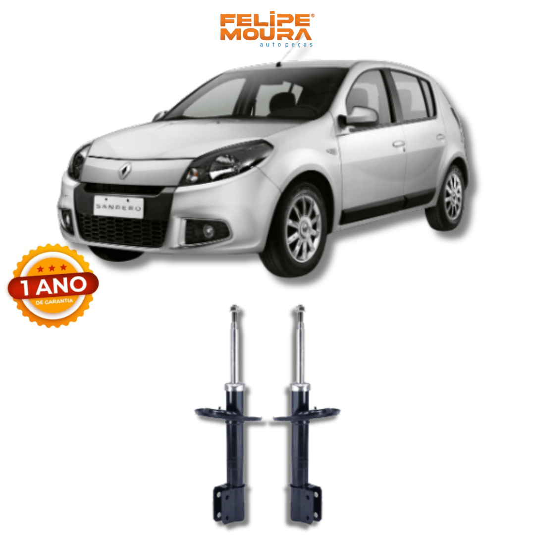 Amortecedor Dianteiro Logan/Sandero 2014 Até 2019 - Remanufaturado - Felipe Moura Auto Peças