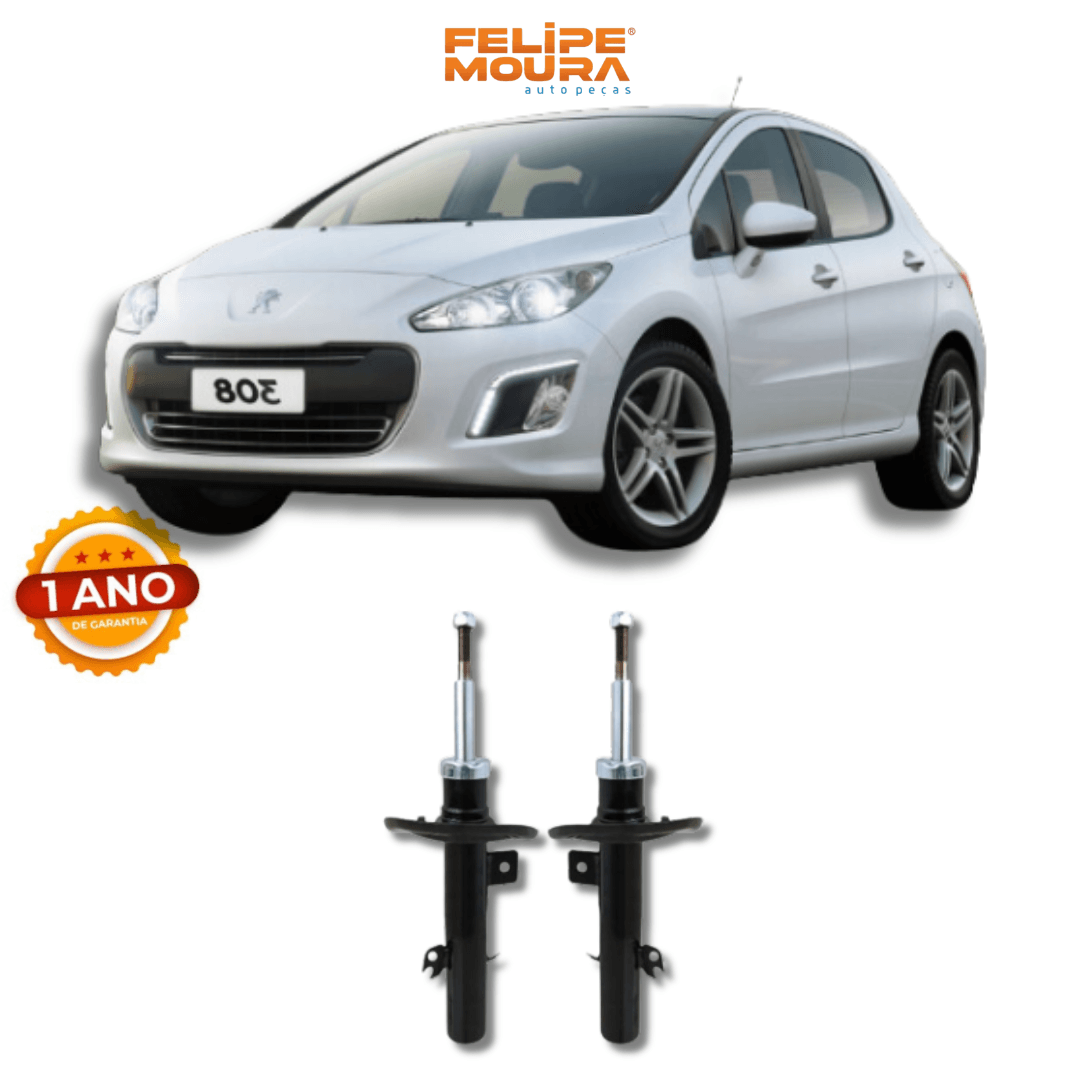 Amortecedor Dianteiro Peugeot 308 2008 Até 2015 - Remanufaturado - Felipe Moura Auto Peças