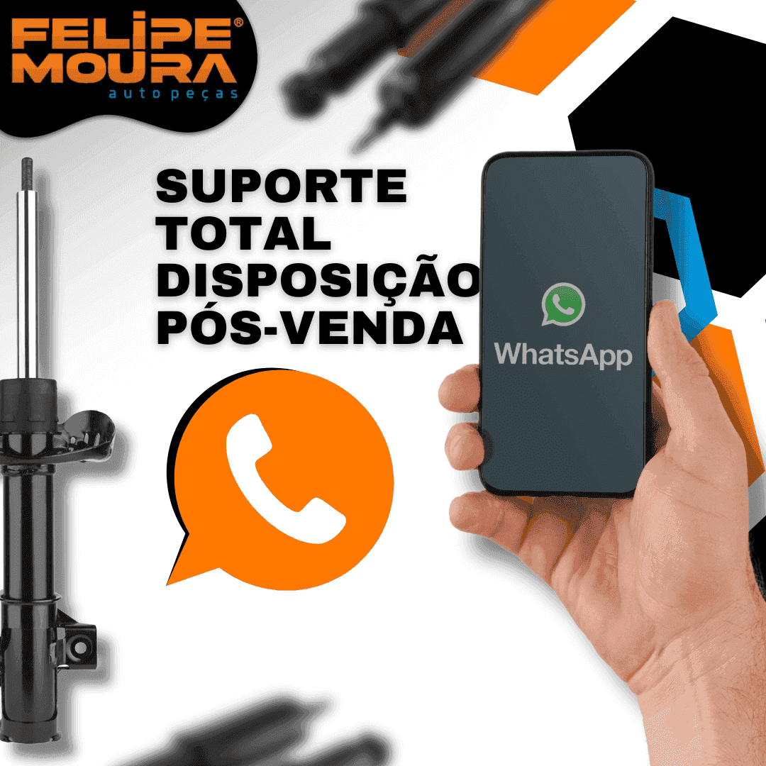 Kit Completo de Amortecedores Dianteiros e Traseiros com Kits de Batentes e Guarda-Pó Montana 2003 Até 2010 - Remanufaturado - Felipe Moura Auto Peças