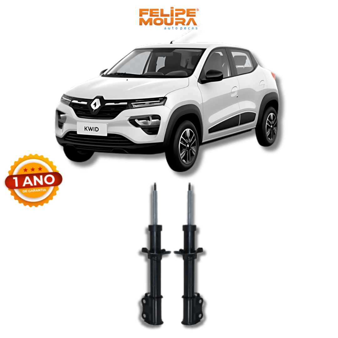 Amortecedor Dianteiro Renault Kwid 2017 Até 2024 - Remanufaturado - Felipe Moura Auto Peças