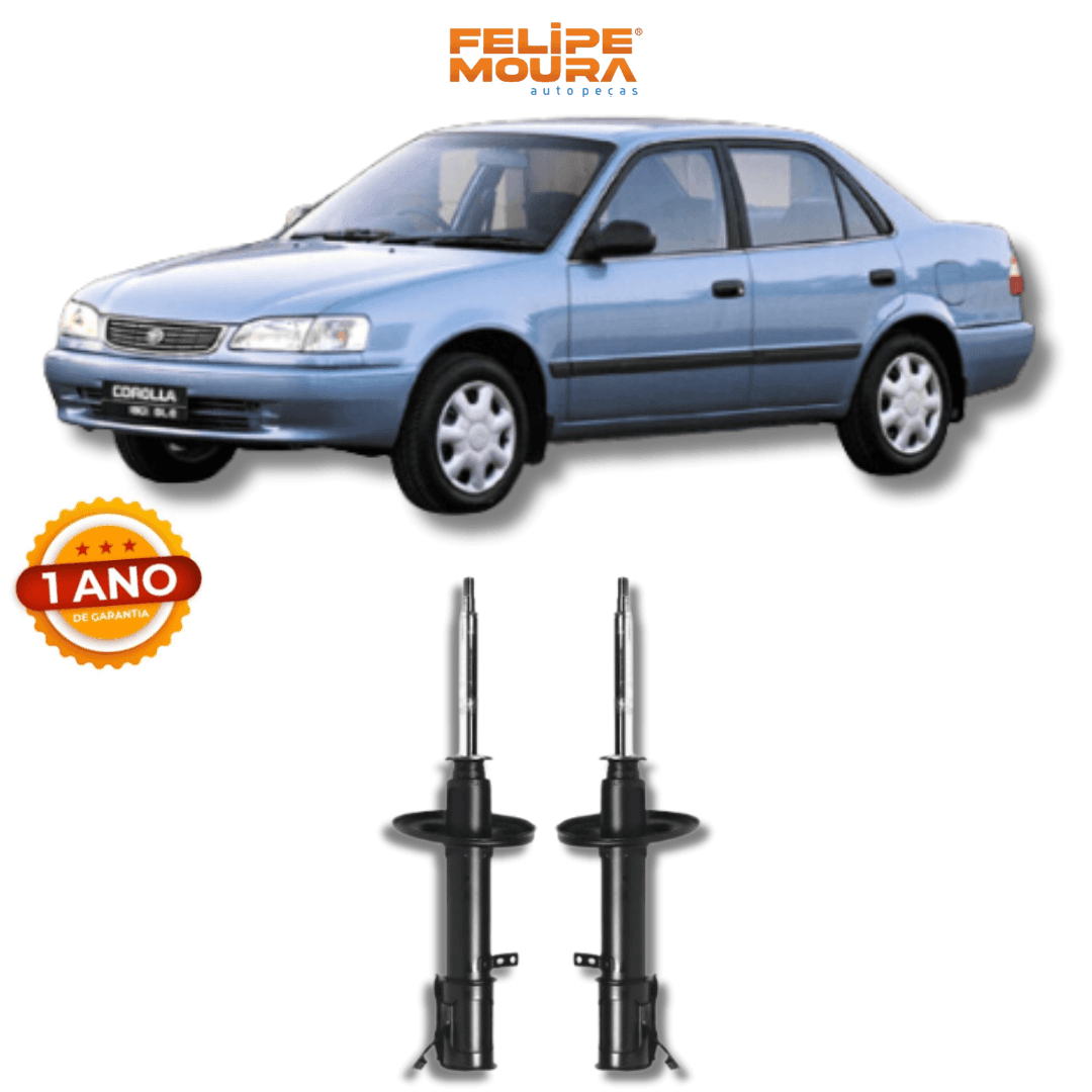 Amortecedor Dianteiro Toyota Corolla 1992 Até 2002 - Remanufaturado - Felipe Moura Auto Peças