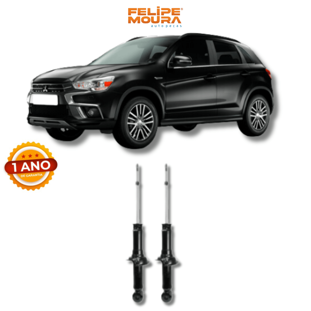 Amortecedor Traseiro Mitsubishi ASX 2010 Até 2023 - Remanufaturado - Felipe Moura Auto Peças