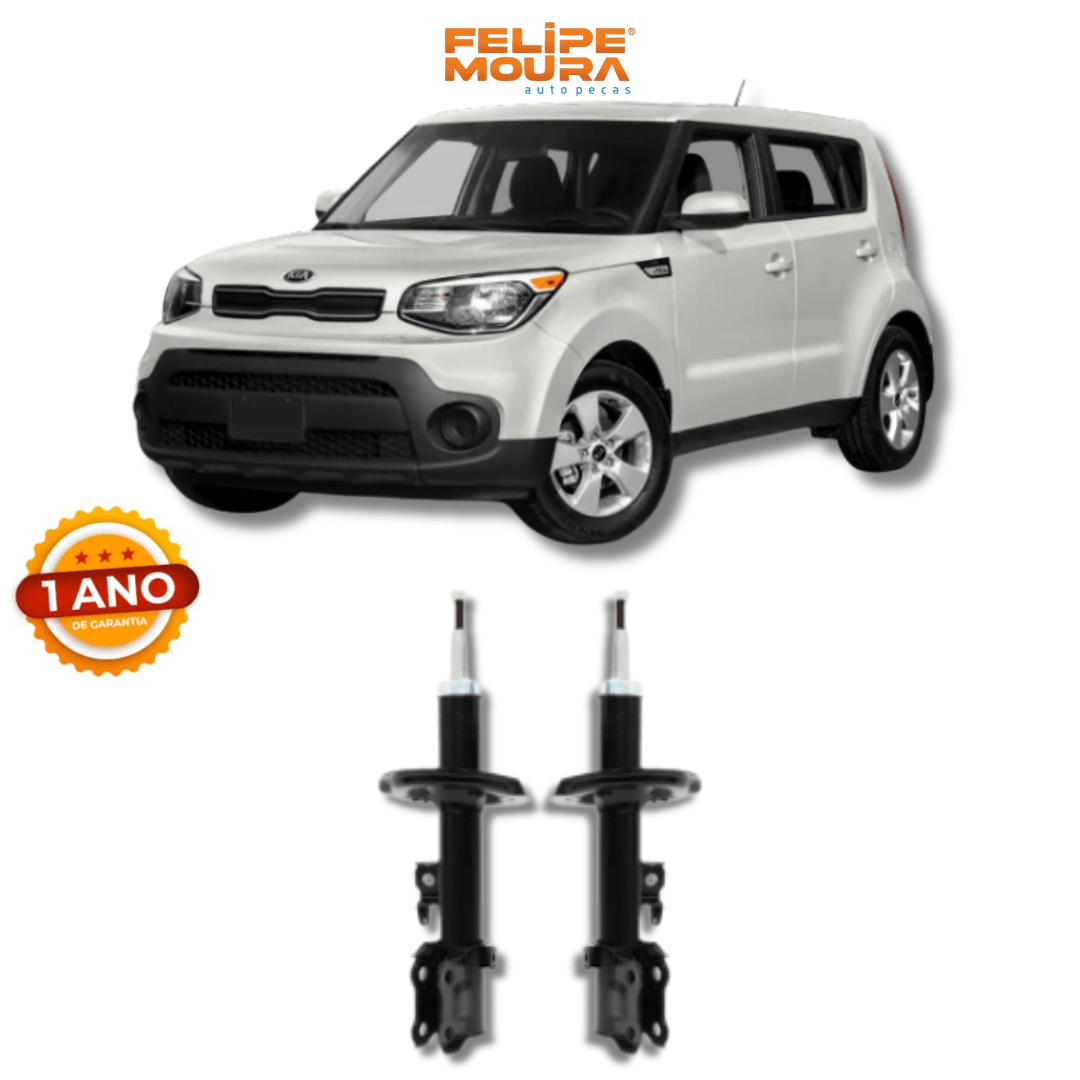 Amortecedor Dianteiro Kia Soul 2008 Até 2020 - Remanufaturado - Felipe Moura Auto Peças