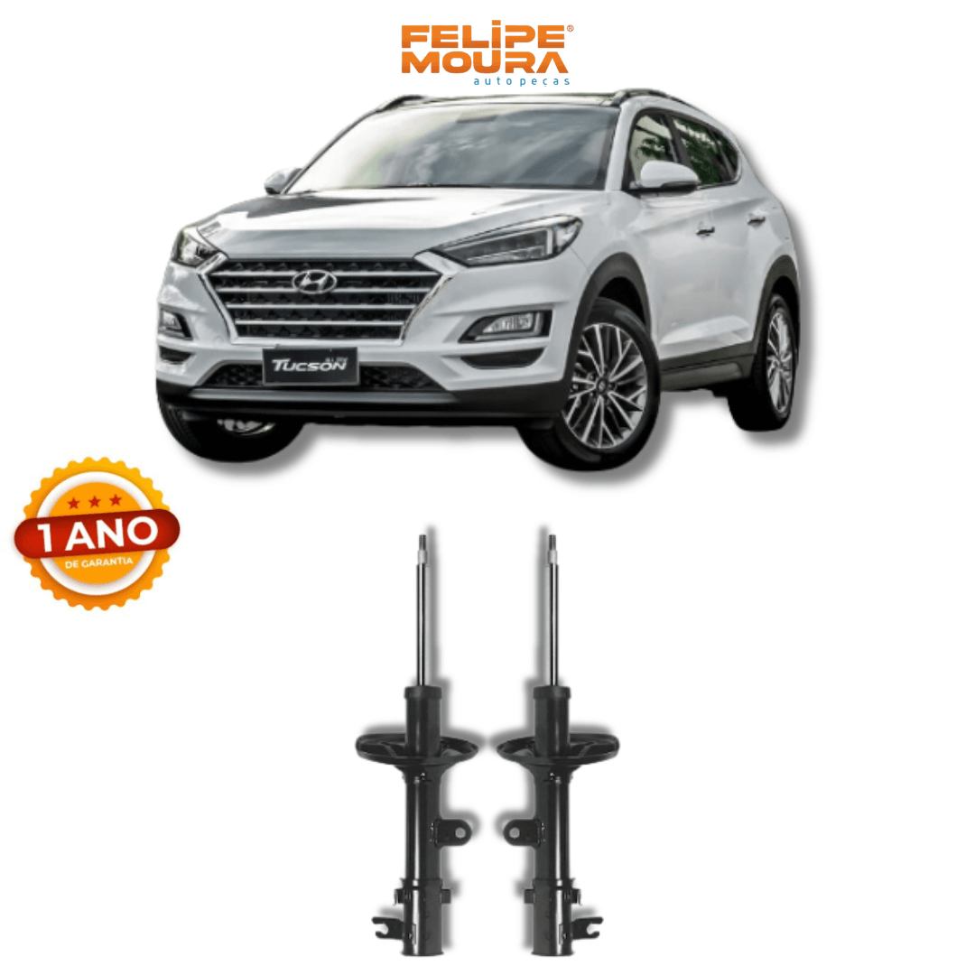 Amortecedor Traseiro Hyundai Tucson 2004 Até 2010 - Remanufaturado - Felipe Moura Auto Peças