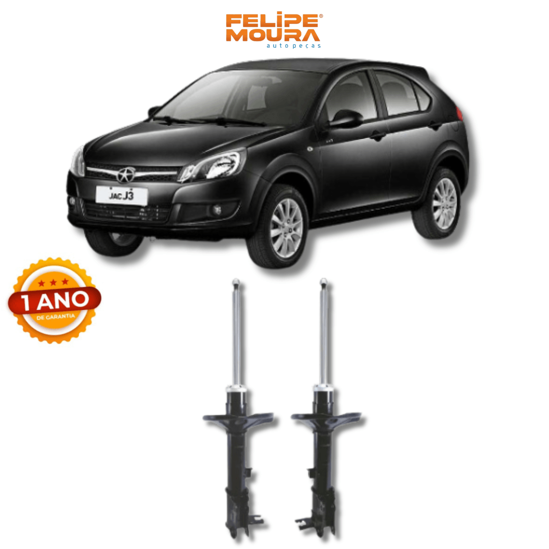 Amortecedor Traseiro JAC J3 2008 Até 2023 - Remanufaturado - Felipe Moura Auto Peças