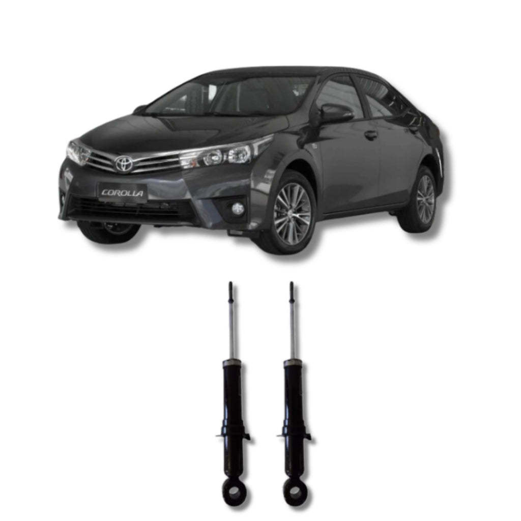 Amortecedor Corolla Altis 2015–2020 – par traseiro remanufaturado