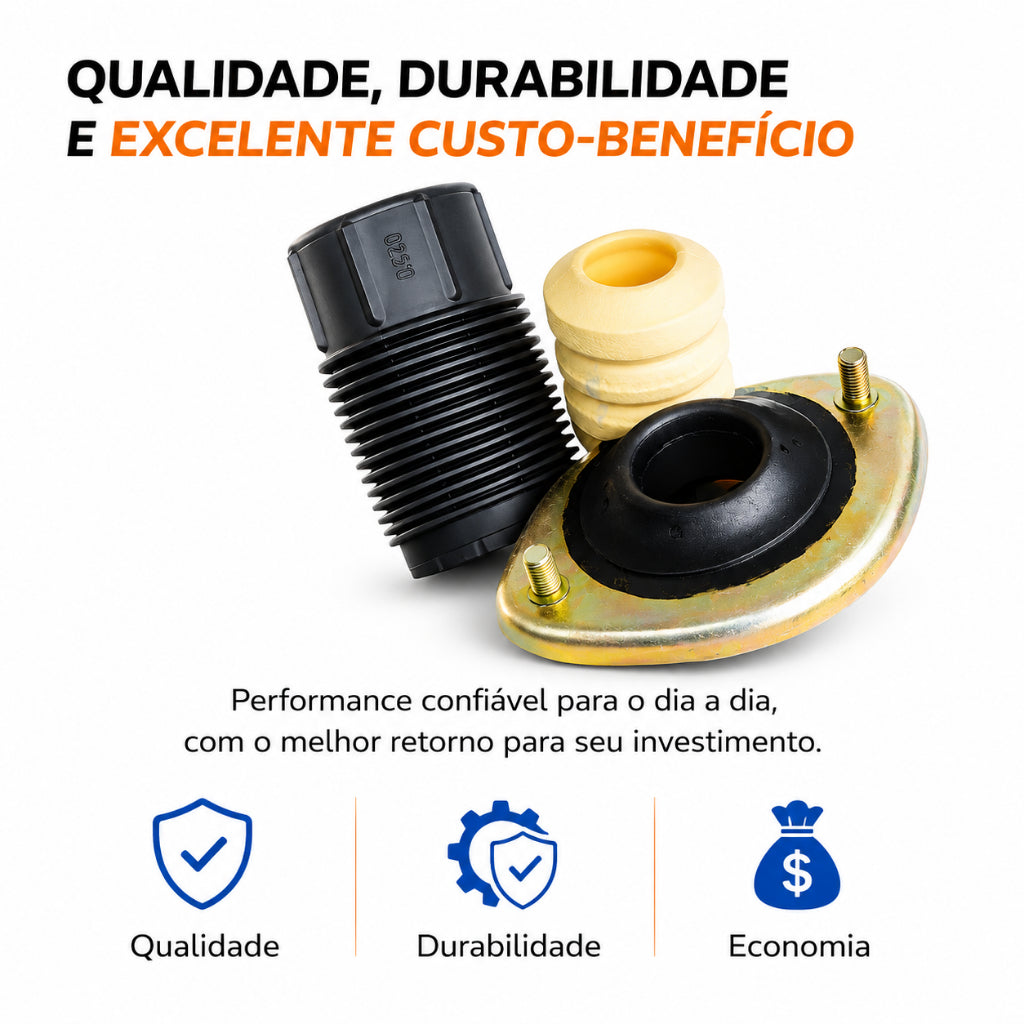 Amortecedor Astra 1996–2017 – par remanufaturado Felipe Moura (foto 3)
