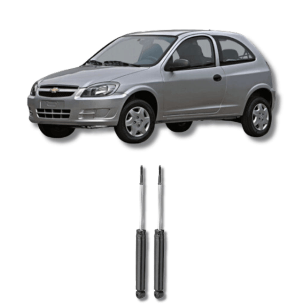 Amortecedor Corsa, Celta, Classic e Prisma 2000–2012 – par traseiro remanufaturado