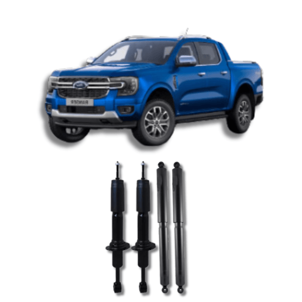 Kit Amortecedores Dianteiros e Traseiros Ford Ranger 2012 até 2023 - Remanufaturado - Felipe Moura Auto Peças