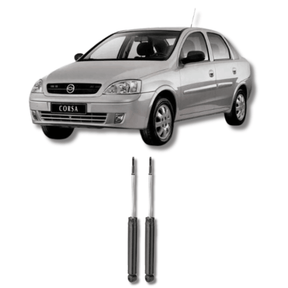 Amortecedor Traseiro Corsa Sedan 1997 Até 2005 - Remanufaturado - Felipe Moura Auto Peças