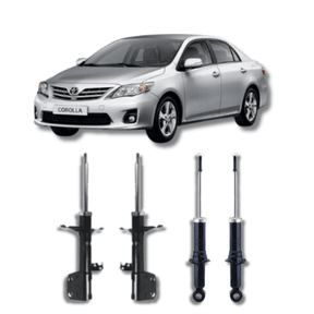 Kit Amortecedores Dianteiros e Traseiros Toyota Corolla 2009 Até 2014 - Remanufaturado - Felipe Moura Auto Peças