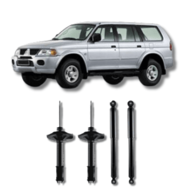 Kit Amortecedores Dianteiros e Traseiros Mitsubishi Pajero 2005 Até 2010 - Remanufaturado - Felipe Moura Auto Peças