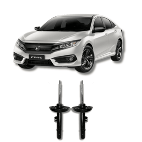Amortecedor Dianteiro Dianteiros Honda Civic G-10 2017 até 2021 - Remanufaturado - Felipe Moura Auto Peças