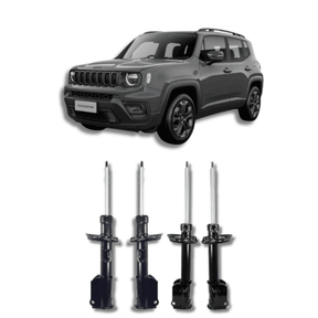 Kit Amortecedores Dianteiros e Traseiros Jeep Renegade 2015 Até 2024 - Remanufaturado - Felipe Moura Auto Peças