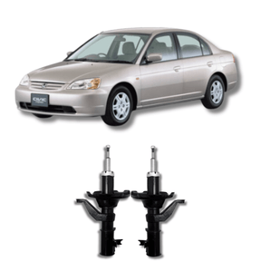Amortecedores Dianteiros Honda Civic 2001 Até 2005 - Remanufaturado - Felipe Moura Auto Peças