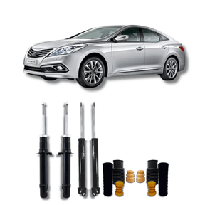 Kit Completo de Amortecedores Dianteiros e Traseiros com Acessórios Hyundai Azera 2008 Até 2017 - Remanufaturado - Felipe Moura Auto Peças