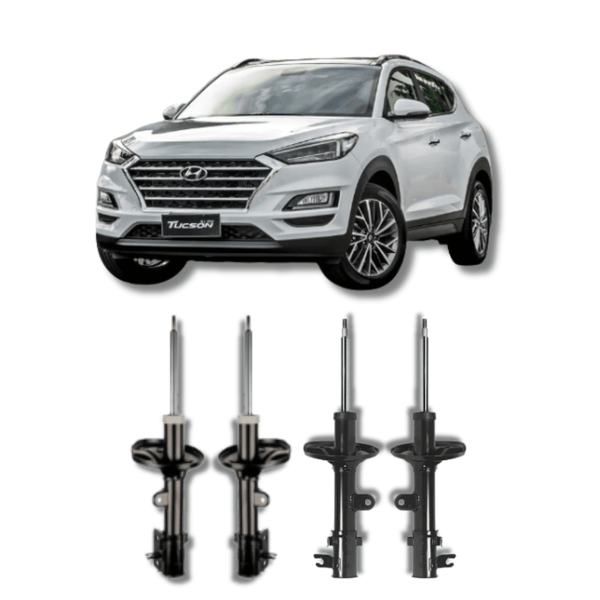 Kit Amortecedores Dianteiros e Traseiros Hyundai Tucson 2004 Até 2010 - Remanufaturado - Felipe Moura Auto Peças