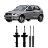 Kit Amortecedores Dianteiros e Traseiros Corsa Celta 2000 Até 2015 - Remanufaturado - Felipe Moura Auto Peças