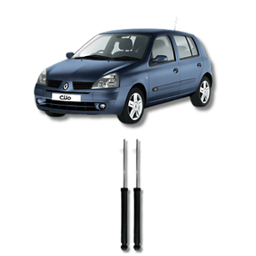 Amortecedor Traseiro Renault Clio 2000 Até 2011 - Remanufaturado - Felipe Moura Auto Peças