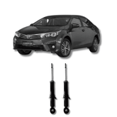Amortecedor Traseiro Toyota Corolla Altis 2015 Até 2020 - Remanufaturado - Felipe Moura Auto Peças