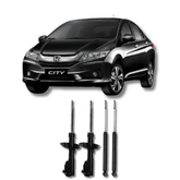 Kit Amortecedores Dianteiros e Traseiros Honda City/Fit 2009 Até 2014 - Remanufaturado - Felipe Moura Auto Peças